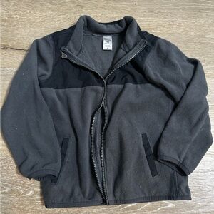 Carter's Black and Gray Fleece Jacket